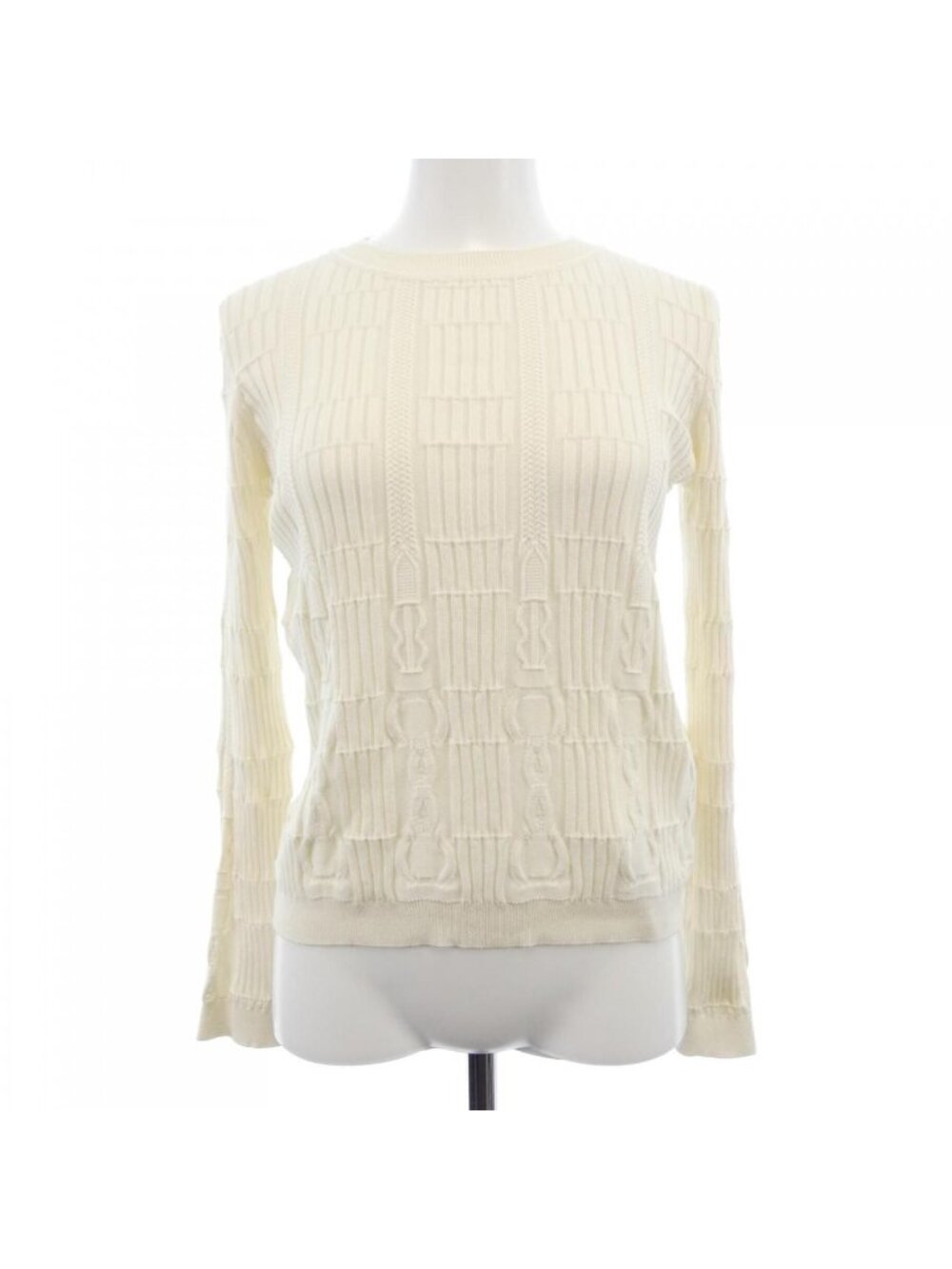 Hermes Coaching Remix Torsado Knit Sweater